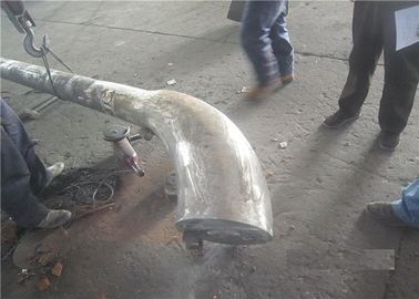 Heat Treatment Pipe Fitting Dies To Pushing Carbon Steel Alloy Hot Forming Elbow