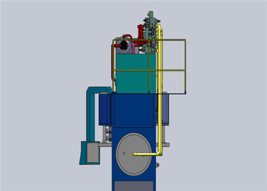 30KW Motor Tee Forming Equipment , Steel Tee Manufacturing Machine With Diameter 219mm