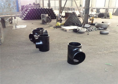 DN200 Steel Pipe Fittings Tee ANSI B16.9 Standard High Pressure Pipe Fittings