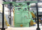 Small Steel Shot Blasting Machine 25T/H Lifting Capacity With Rubber Belt