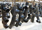 Black Steel Pipe Fittings Thick Wall Tee Carbon Steel Equal Tee SCH40
